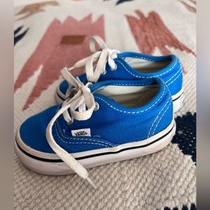 VANS Blue Toddler Shoes Size 5.0 Old School Blue